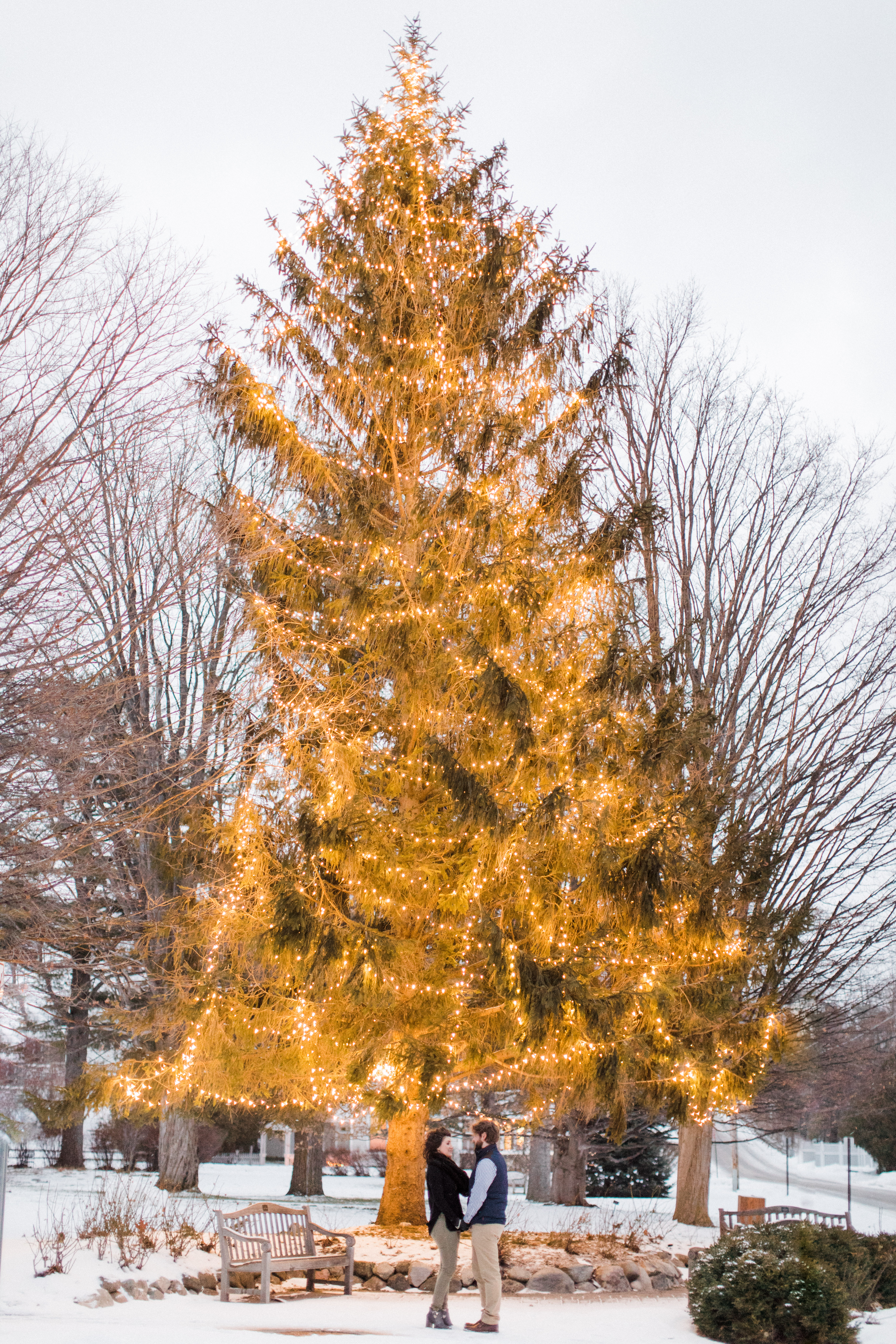 Winter Engagment Photos | Christmas Proposal | Cory Weber Photography
