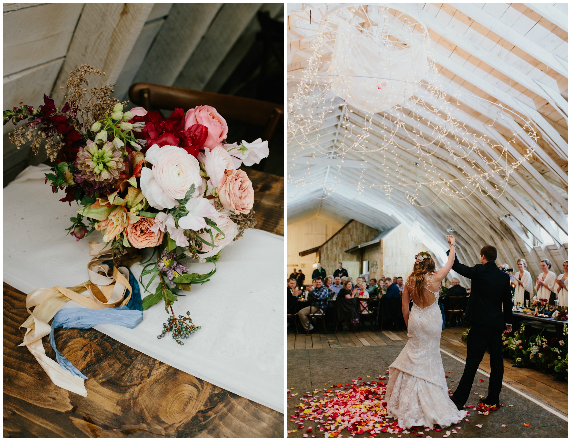 Burgundy & Blush Wedding | The Day's Design | Katie Grace Photography
