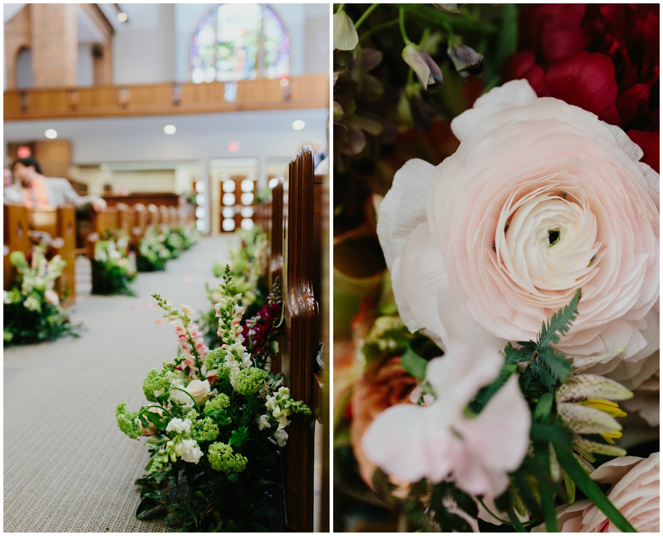 March Wedding Flowers | The Day's Design | Katie Grace Photography