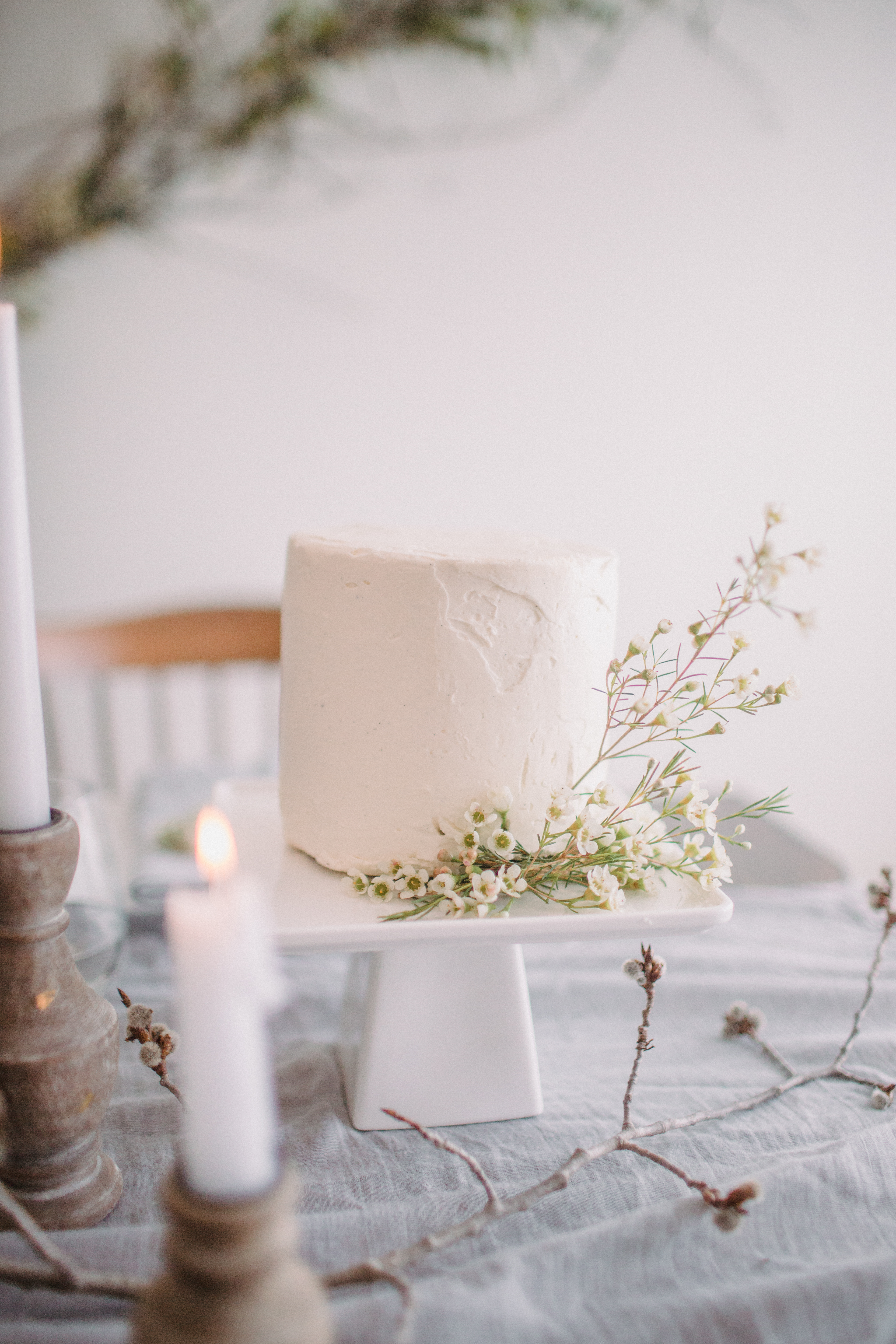 Spring Buttercream Cake | TownLine Journal | Hetler Photography 