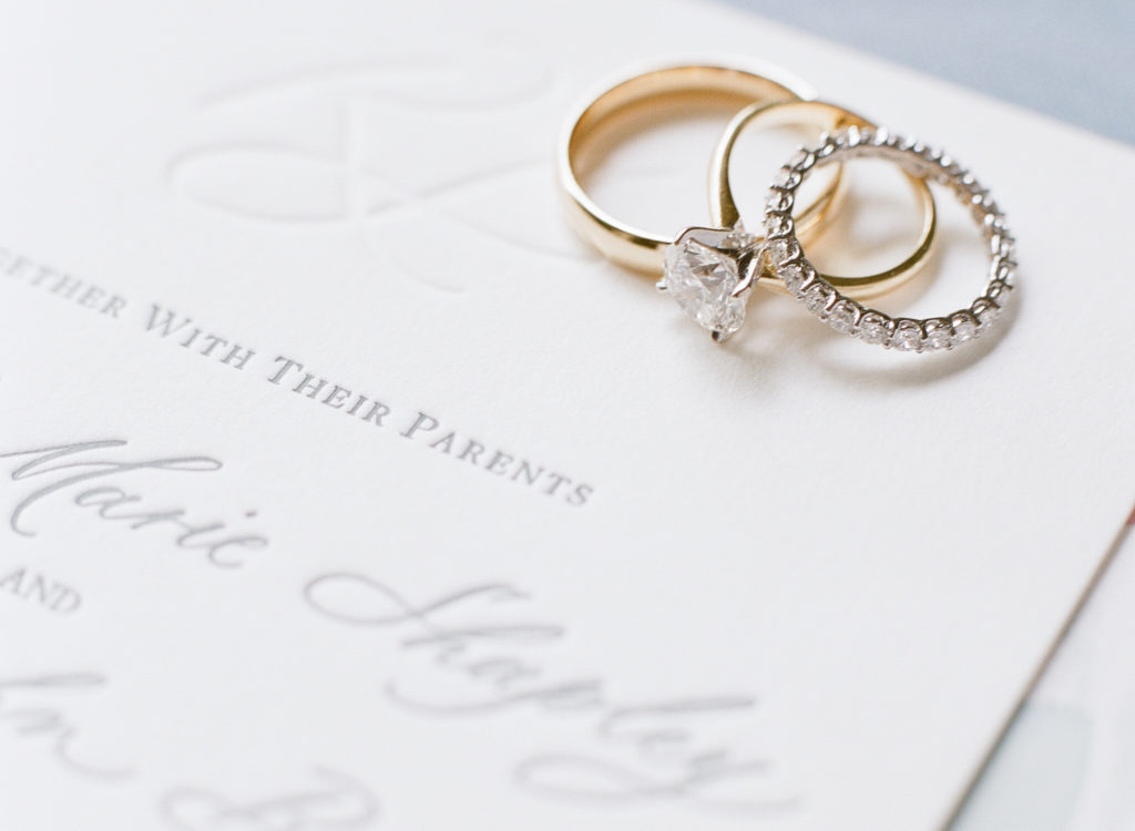 Letterpress Wedding Invitations | The Day's Design | Cory Weber Photography