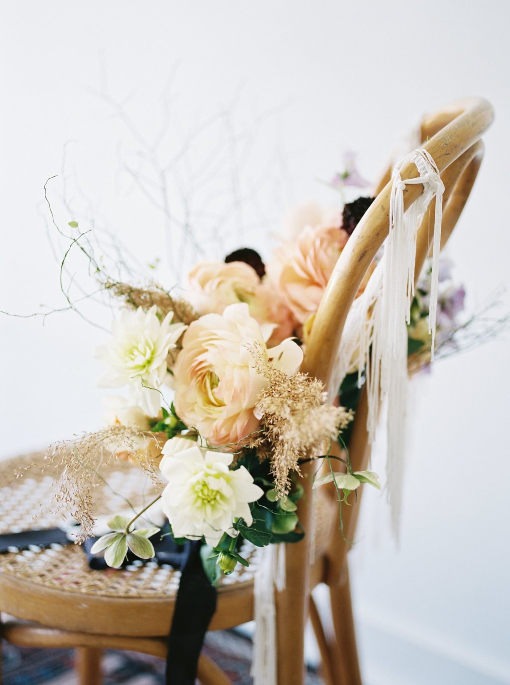 Peach Wedding Flowers | The Day's Design