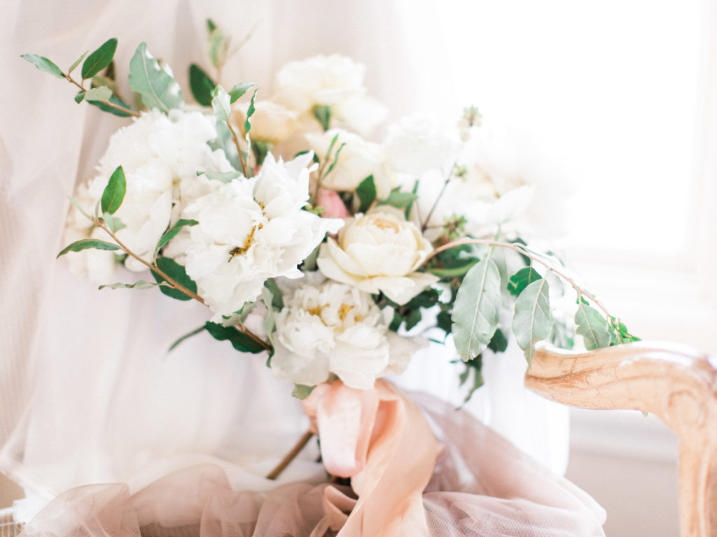 Blush Bridal Bouquet | The Day's Deisgn | Samantha James Photography